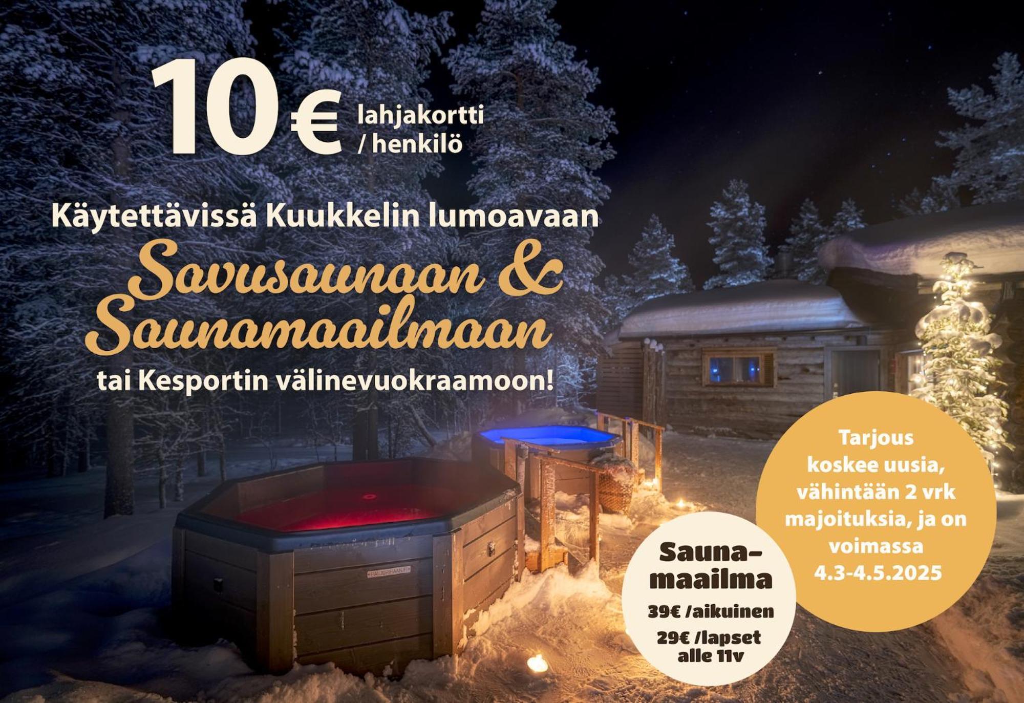 Kuukkeli Apartments Pikku-Hirvas Ja Porotokka Saariselkä Exteriör bild
