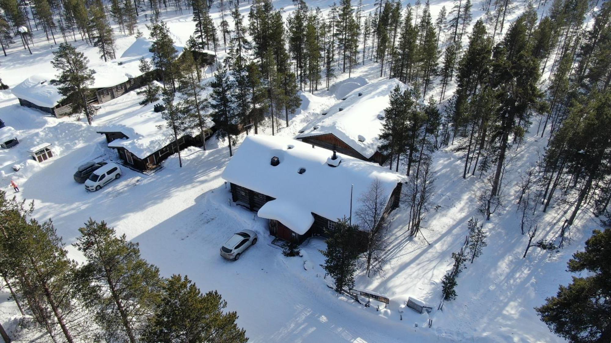 Kuukkeli Apartments Pikku-Hirvas Ja Porotokka Saariselkä Exteriör bild