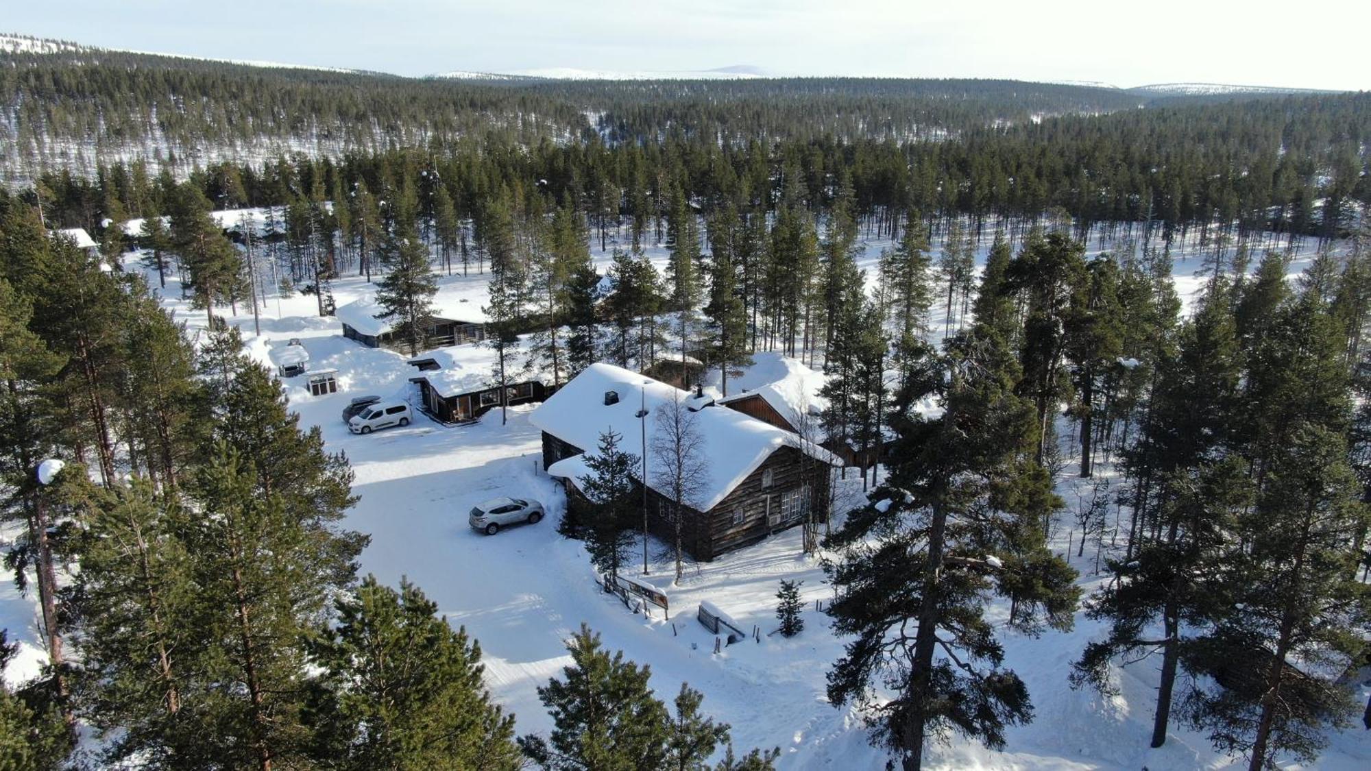 Kuukkeli Apartments Pikku-Hirvas Ja Porotokka Saariselkä Exteriör bild