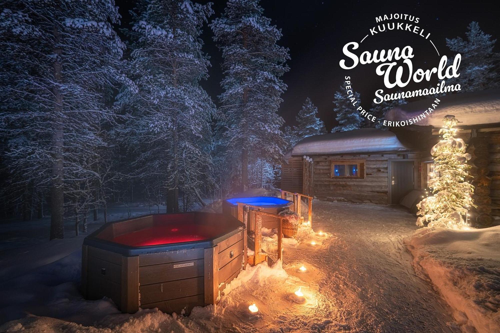 Kuukkeli Apartments Pikku-Hirvas Ja Porotokka Saariselkä Exteriör bild